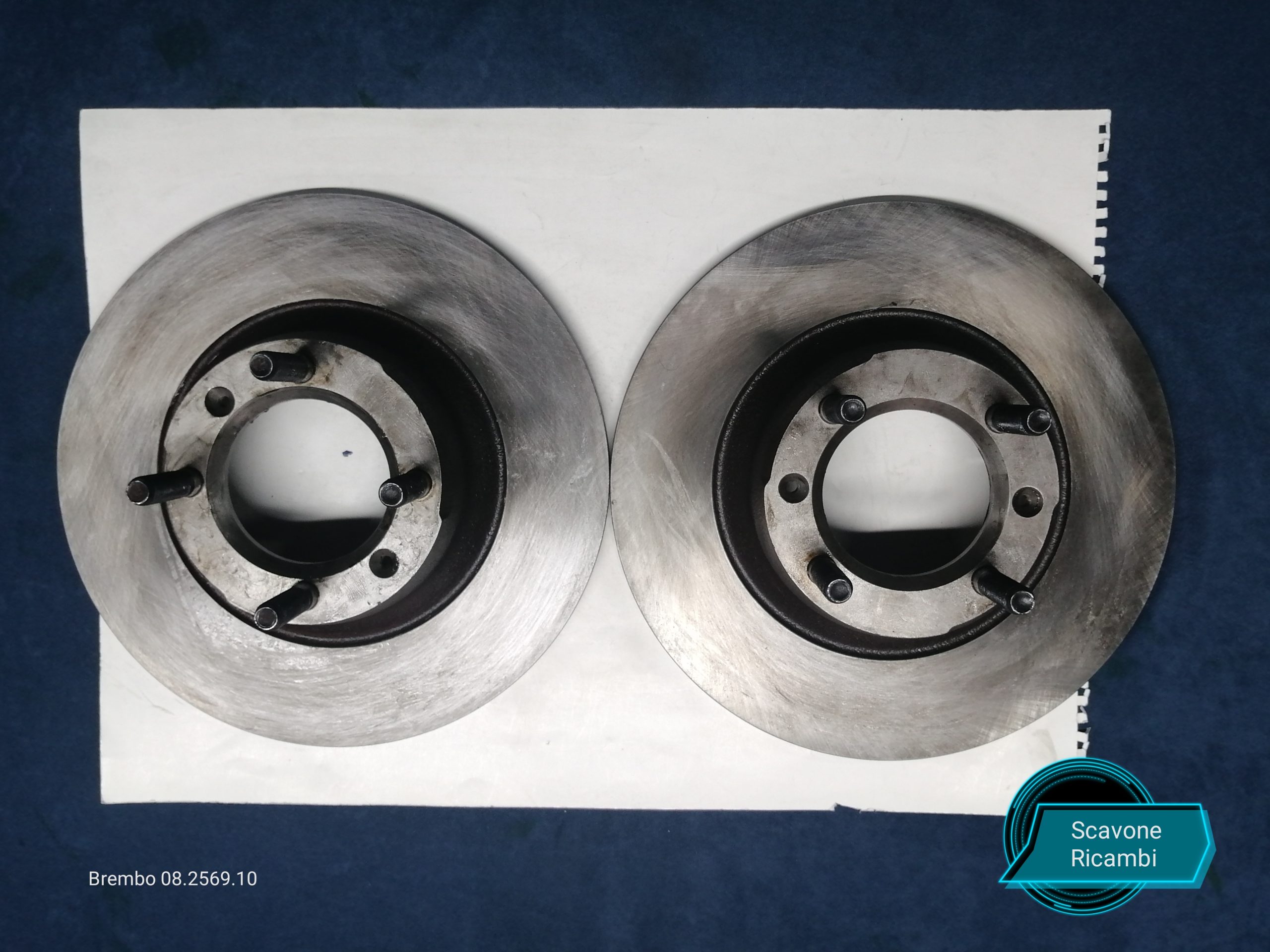Kit Dischi Freno Anteriori + Pastigrie Per Fiat 500 (312) 1.3 Multijet 70kW - Disco Ventilato Diametro 257mm